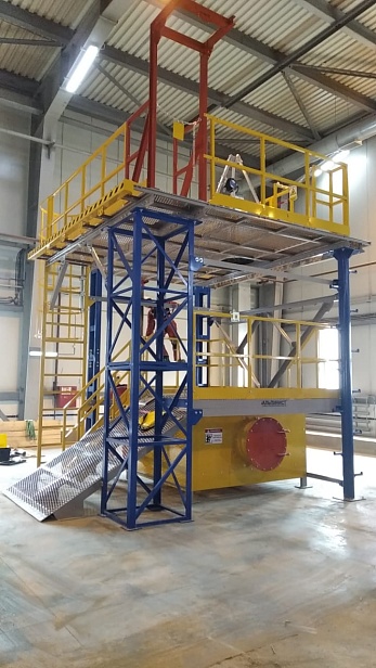 г. Чита. Учебный полигон "АЛЬПИНИСТ" 03-02 установлен  в "Норильский никель" г. Чита. Учебный полигон "АЛЬПИНИСТ" 03-02 установлен  в "Норильский никель"